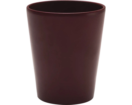 Orchideentopf Lafiora Alma Keramik Ø 13,5 cm H 16 cm bordeaux Blumentopf aus Keramik