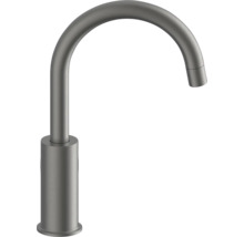 Wasserhahn aus Metall mit hohem Auslauf