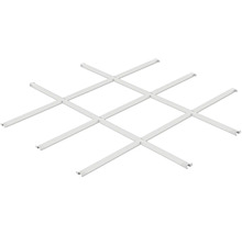 Rasterdecke aus Metall