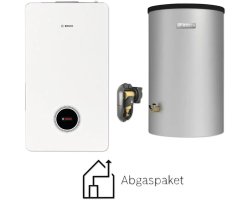 Bosch Heizungsanlage mit Abgaspaket