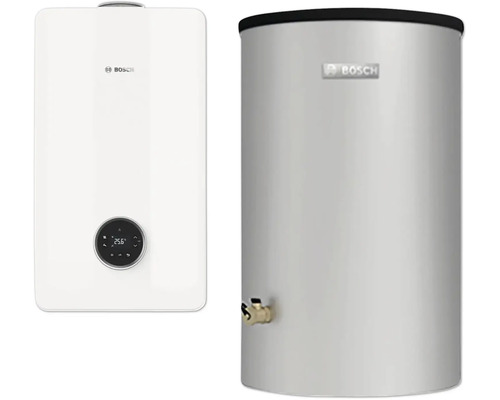 Zwei Warmwasserbereiter von Bosch für die Warmwasserversorgung