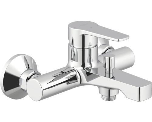 Jungborn Badewannenarmatur KAPPA chrom Glänzende Chrom-Badewannenarmatur