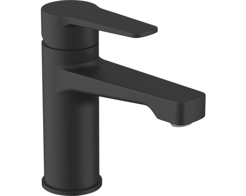 Schwarzer Waschtisch Einhebelmischer