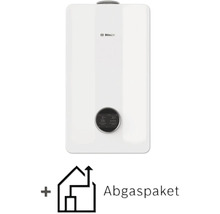 Bosch Logo. Brennwerttherme mit Abgaspaket.