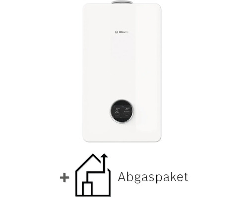 Bosch Logo Heiztherme mit Abgaspaket