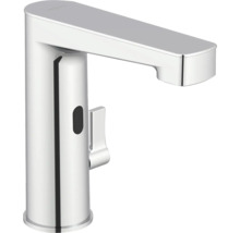 Berührungslose Waschtischarmatur mit Hebel
