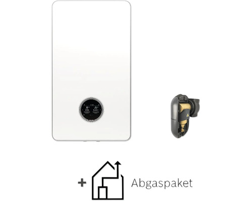 Gasheizung mit Abgaspaket