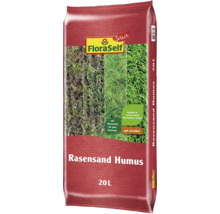 FloraSelf Rasensand Humus im 20 Liter Sack