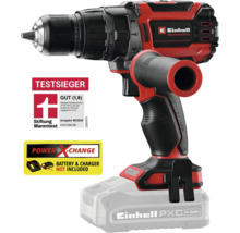 Einhell Professional Akku-Bohrschrauber mit Stiftung Warentest Testsiegel, Power X-Change Akku nicht enthalten, Einhell Logo