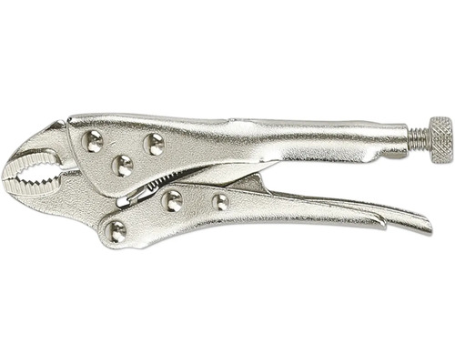 Gripzange aus Metall mit verstellbarer Schraube