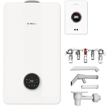 Bosch Gas-Brennwerttherme mit Zubehör