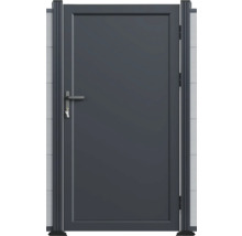 Gartentür mit Griff und Schlüssel