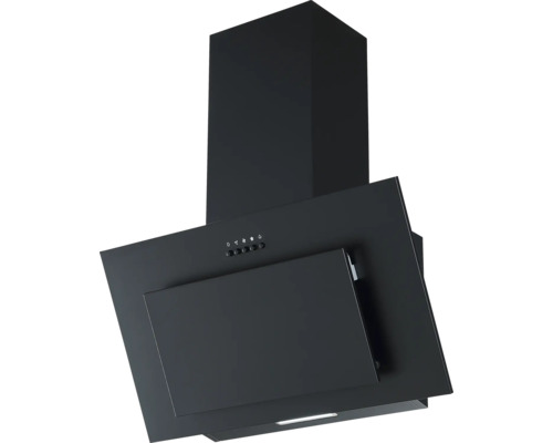 Schwarze Dunstabzugshaube für die Küche