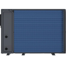 Pool-Wärmepumpe mit Anschlüssen für Zu- und Ablauf