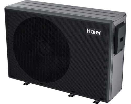Haier Logo auf einem Klimaanlagen-Außengerät