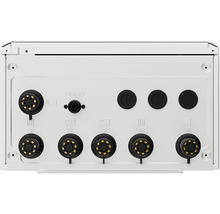 Anschlüsse und Ablaufvorrichtung einer Klimaanlage