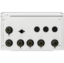 Anschlüsse und Ablass eines Geräts