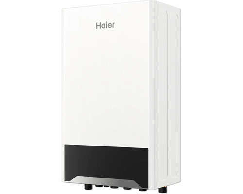 Haier Logo auf einem Wärmespeicher