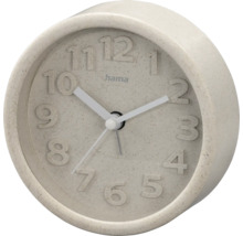 Heller runder Hama Wecker mit Ziffernblatt