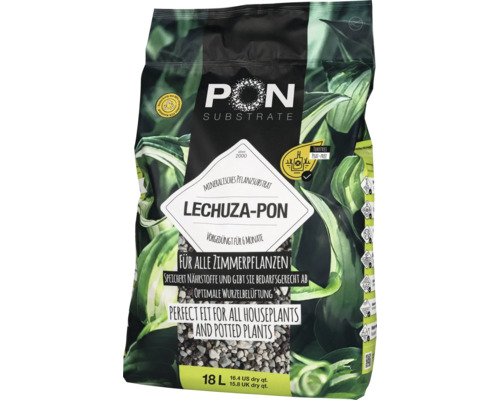 LECHUZA-PON Pflanzsubstrat für Zimmerpflanzen, 18 Liter