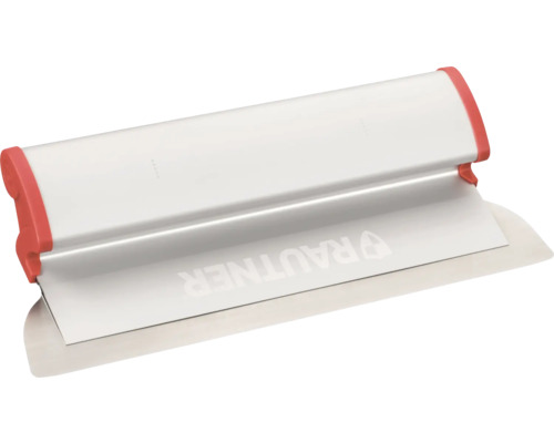 RAUTNER Flächenspachtel AluFlex edelstahl 380 mm Glättkelle mit ergonomischem Griff