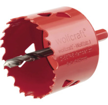 Wolfcraft Lochsäge mit Zentrierbohrer