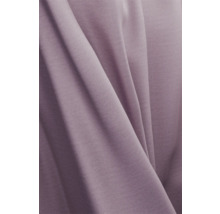 Nahaufnahme eines lilafarbenen Stoffes mit Textur