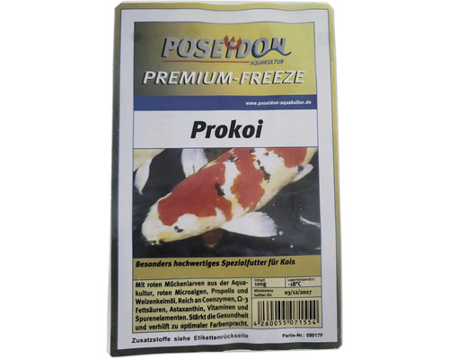 Poseidon Prokoi Premium Freeze Koi Futter