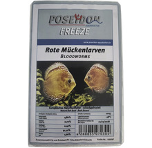 Poseidon Freeze Rote Mückenlarven, europäisches Naturfischfutter