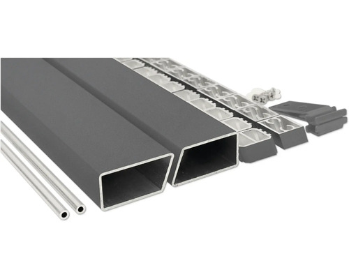 Aluminium Steckzaun Einzelteile für den Zaunbau
