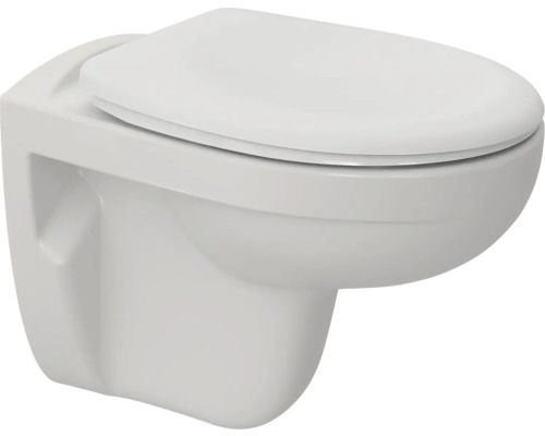 Wand-WC mit Deckel
