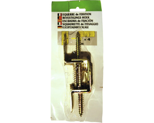 Winkelverbinder mit Schrauben im Paket