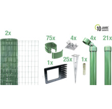 Komponenten für Zaunsysteme mit zehn Jahren Garantie