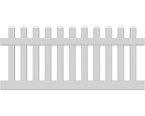 Illustration eines Lattenzauns