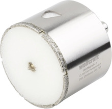 Wolfcraft Diamant-Lochsäge mit Zentrierspitze, 65 mm Durchmesser