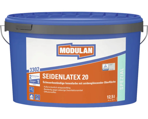 Modulan Seidenlatex 20 Innenfarbe im 12,51 Liter Eimer