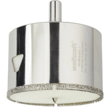 Wolfcraft Diamant-Lochsäge, Durchmesser 74 Millimeter