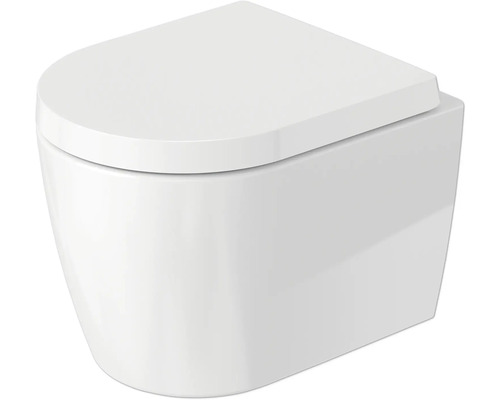 Wandhängendes WC aus Keramik mit WC-Sitz