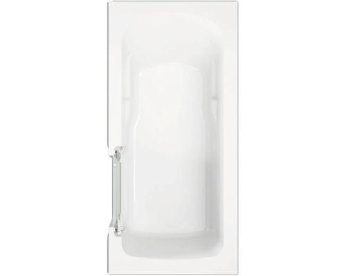 Badewanne mit Badewannenaufsatz