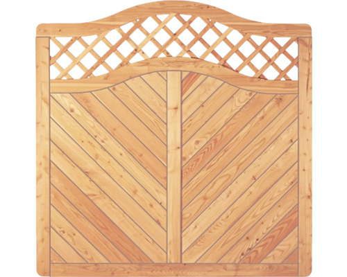 Holztor mit Lattenrost für den Gartenzaun