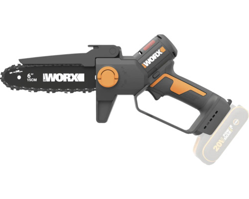 WORX Akku-Kettensäge mit 15 cm Schwertlänge