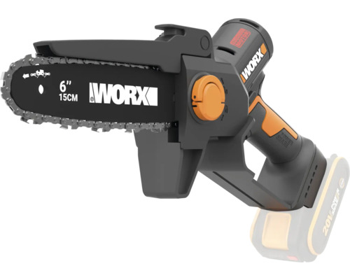 Worx Akku-Kettensäge mit 15 Zentimeter Schnittlänge