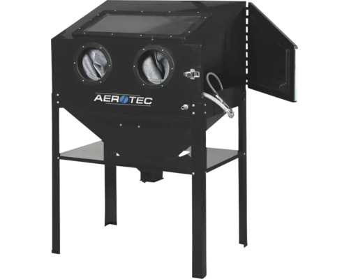 AEROTEC Sandstrahlkabine mit Standfuß und Tür