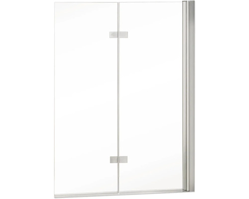 Duschtür mit Griffen und Rahmen