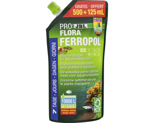 JBL ProFlora Ferropol Flüssigdünger für Aquarienpflanzen Nachfüllpackung
