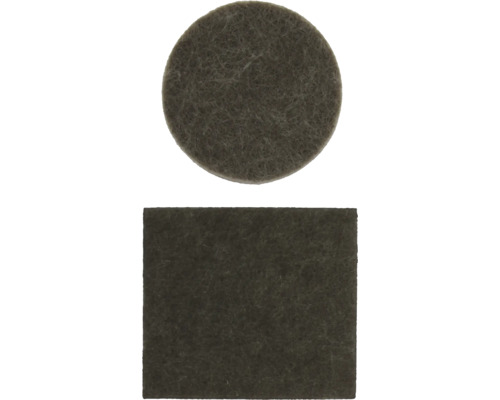 Filzgleiter in runder und rechteckiger Form