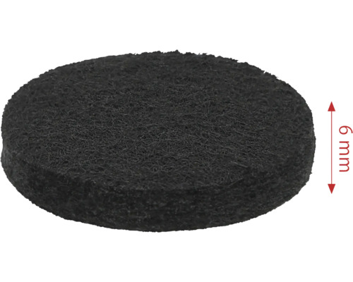 6 Millimeter dicke Reinigungsscheibe