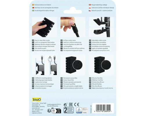 Tetra Innenfilter Details und Informationen