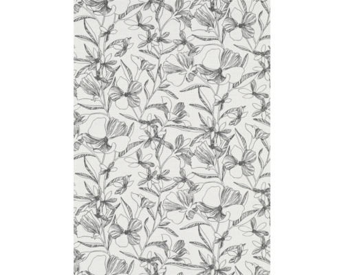 Textiltapete mit Blumenmuster