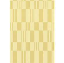 Gelbe Tapete mit geometrischem Muster
